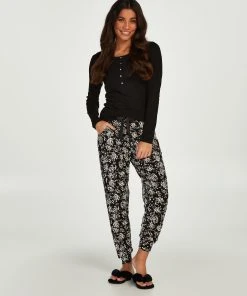 Langarm-Pyjamatop -Hunkemöller-Shop 161442 3 3