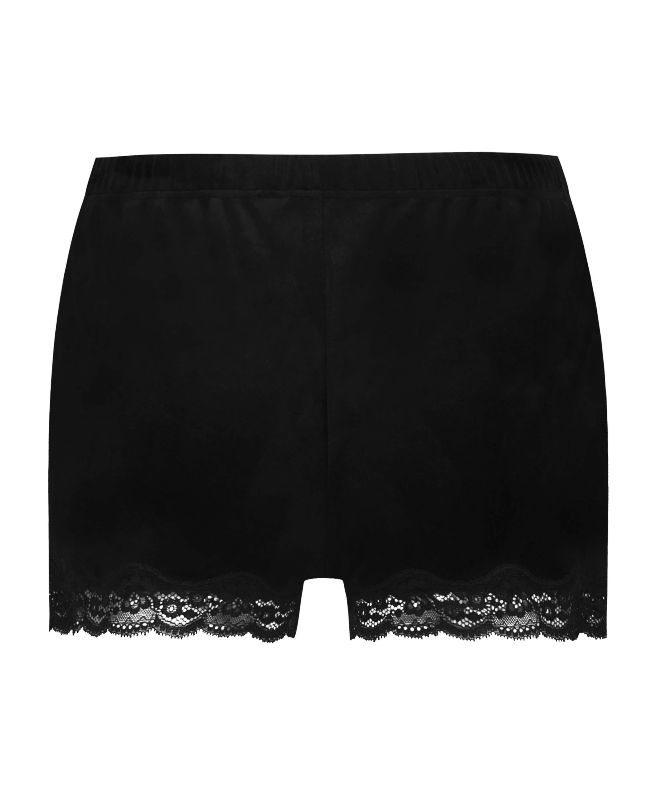Shorts Aus Velours Mit Spitze 8 Shorts Aus Velours Mit Spitze – Bild 6