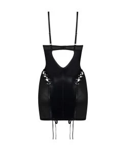 Slipdress Mesh Lace-up -Hunkemöller-Shop 185073 6 1