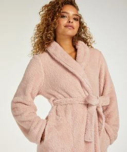 Fleece-Bademantel Lang -Hunkemöller-Shop 185722 2 1