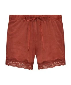 Shorts Aus Velours Mit Spitze 10 Shorts Aus Velours Mit Spitze -Hunkemöller-Shop 195957 5 8