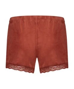 Shorts Aus Velours Mit Spitze -Hunkemöller-Shop 195957 6 4