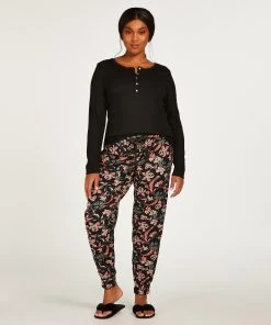 Langarm-Pyjamatop -Hunkemöller-Shop 199768 12 1