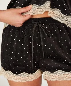 Shorts Velours Lace 8 Shorts Velours Lace -Hunkemöller-Shop 201681 2 3