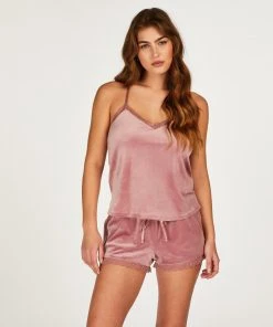 Cami Velours Lace 10 Cami Velours Lace -Hunkemöller-Shop 201685 3 7