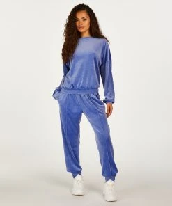 Tall Jogginghose Aus Velours