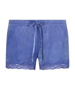 Shorts Aus Velours Mit Spitze -Hunkemöller-Shop 201765 5
