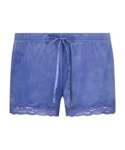 Shorts Aus Velours Mit Spitze -Hunkemöller-Shop 201765 5 7
