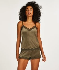 Cami Velours Spitze -Hunkemöller-Shop 201794 3 9