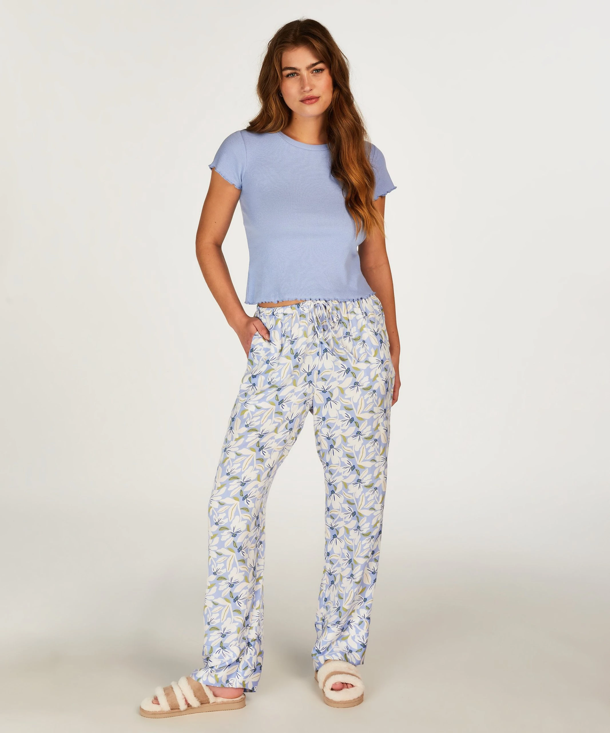 Kurzarm-Top, Rib V-Neck 5 Kurzarm-Top, Rib V-Neck – Bild 3