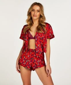 Pyjama-Shorts Satin -Hunkemöller-Shop 201811 3 1