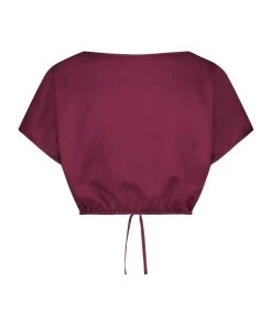 Cropped-Top Aus Satin -Hunkemöller-Shop 202000 6 1