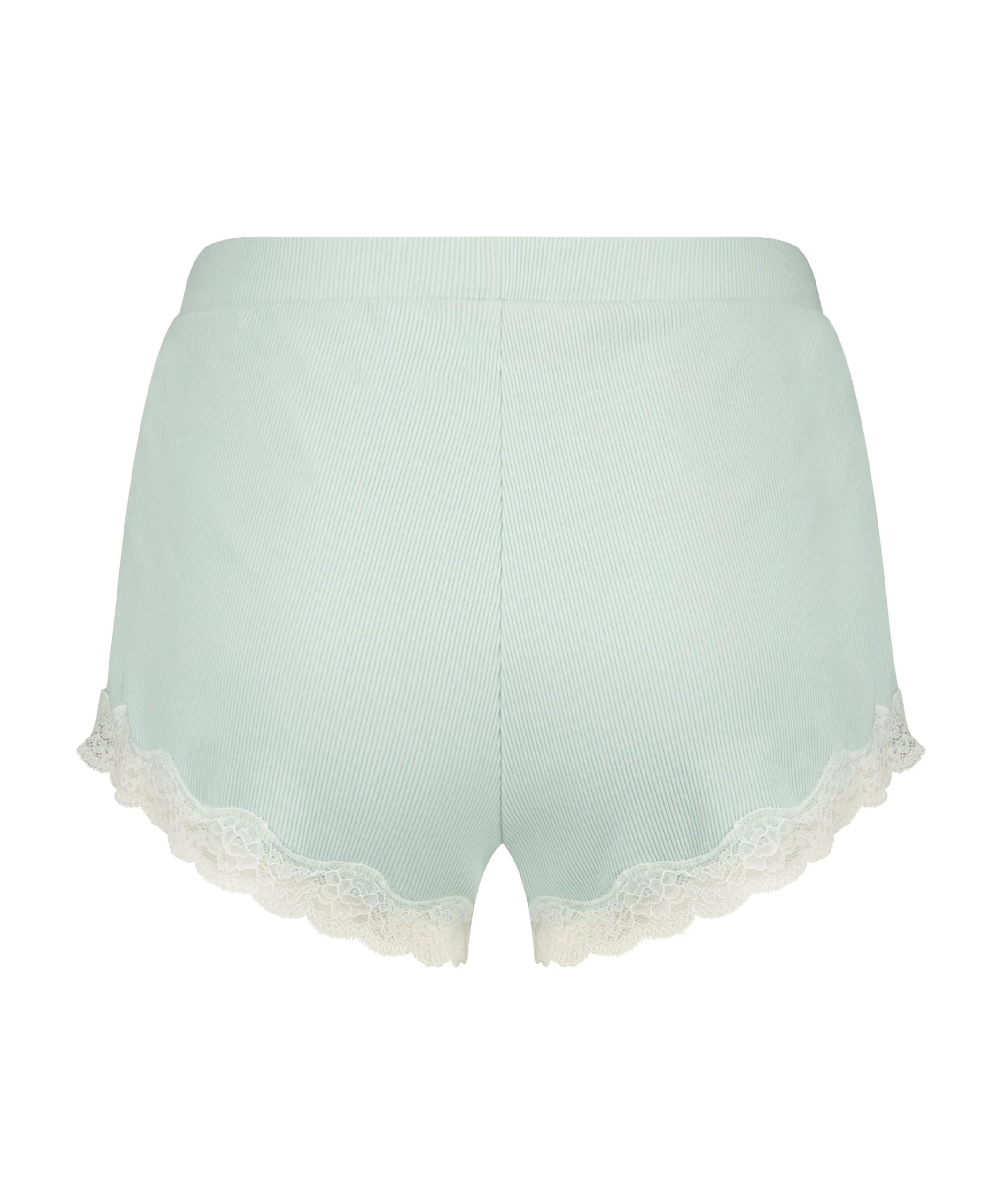 Gerippte Spitzenshorts 7 Gerippte Spitzenshorts – Bild 5