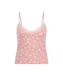 Top Cami Rib Lace Contrast 12 Top Cami Rib Lace Contrast -Hunkemöller-Shop 202341 5 3