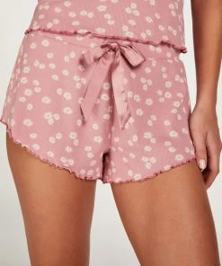 Gerippte Spitzenshorts 8 Gerippte Spitzenshorts -Hunkemöller-Shop 202342 2 6